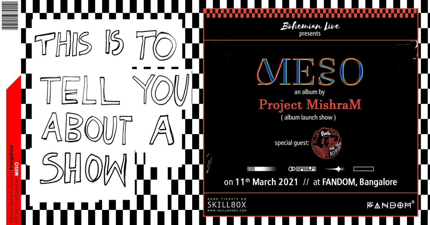 Project MishraM (Album Launch) + Paula & The Associates