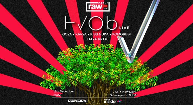 Raw Live Pop Up ft. HVOB Live ( Concert Tour )