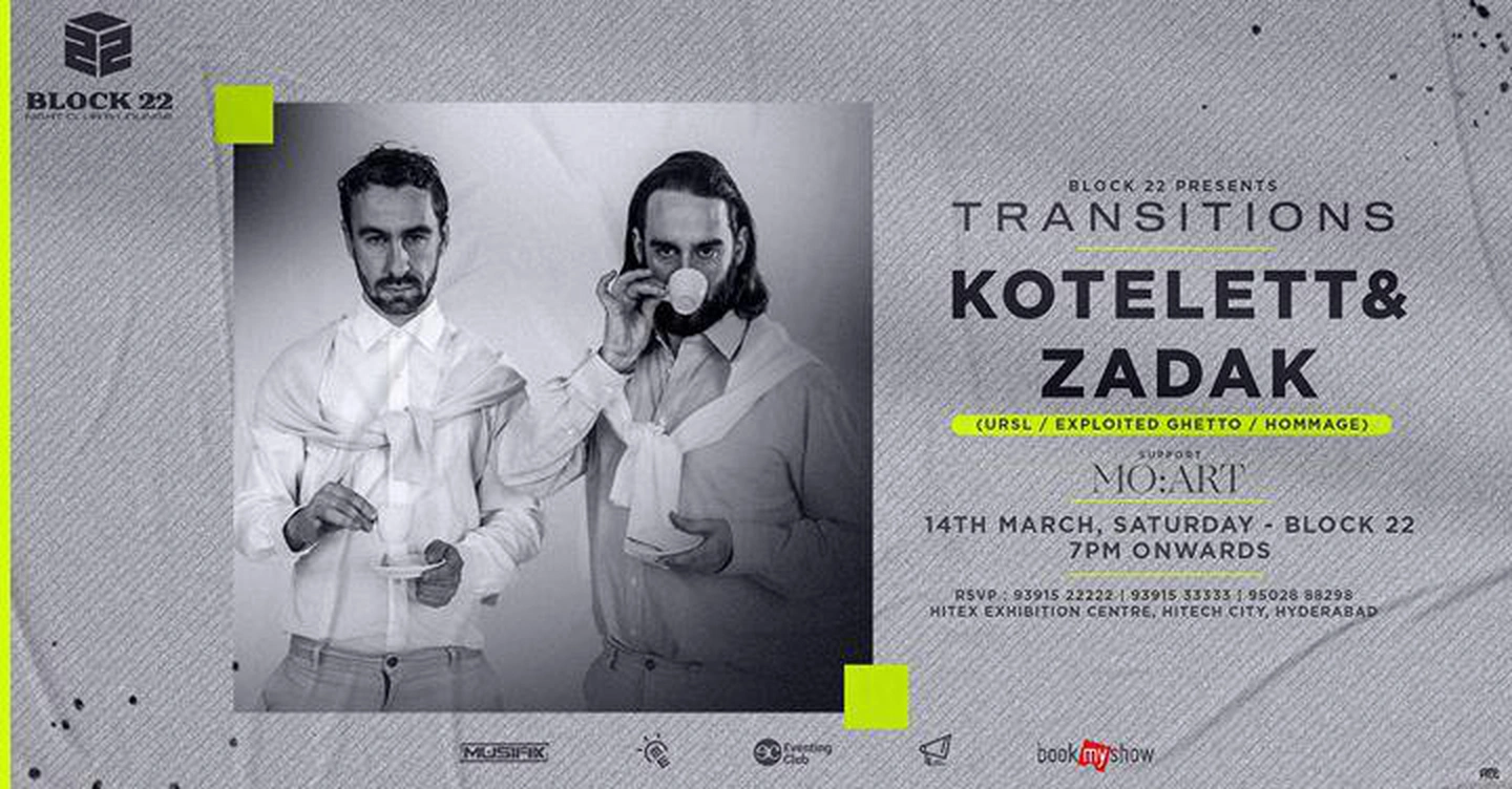 Transitions feat. Kotelett & Zadak :: 14th March