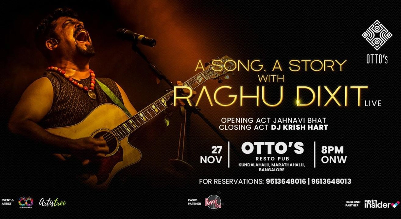A Song,  A Story With RAGHU DIXIT Live