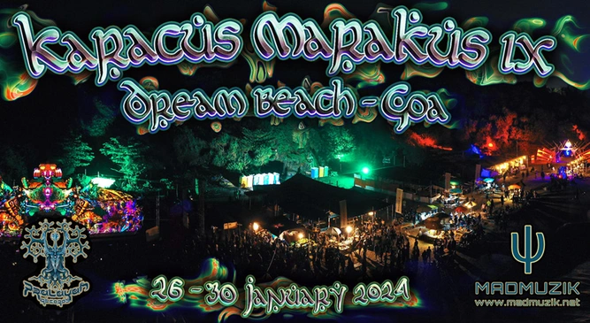 Karacus Marakus IX | 26th – 30th Jan 2024 | Goa