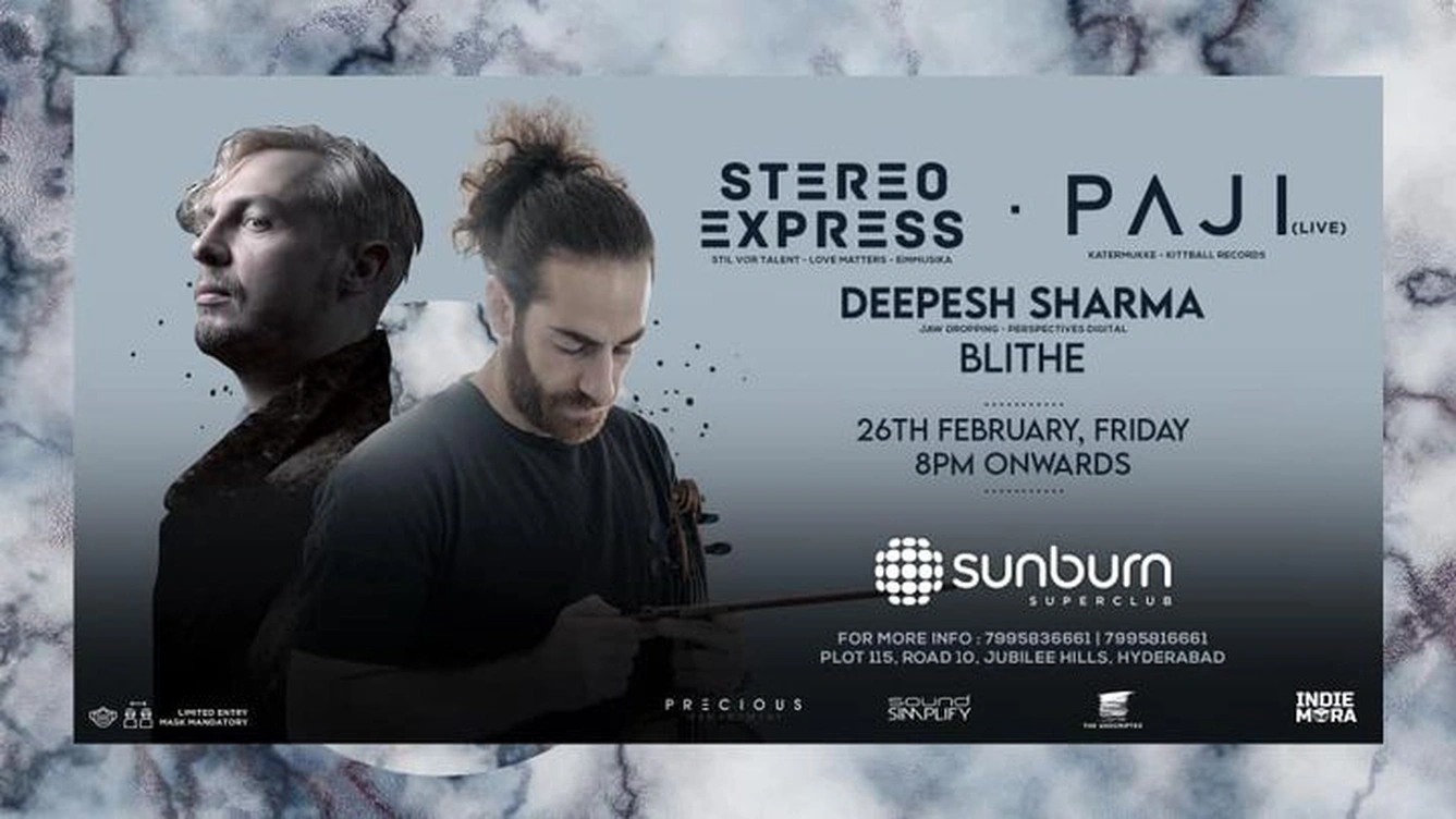 Friday Stereo Express +Paji @ Sunburn Superclub