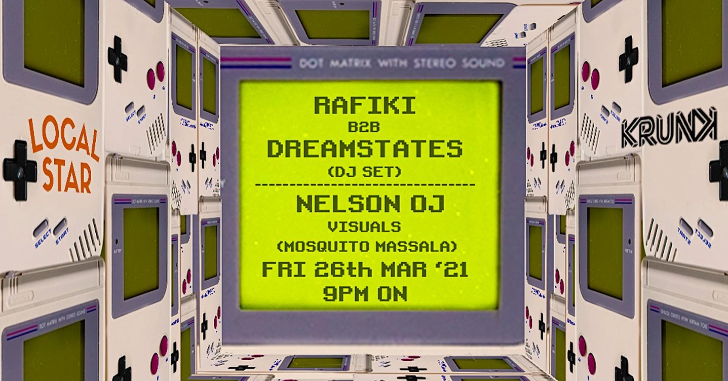 Rafiki B2B Dreamstates DJ set -3D Mapping by Nelson OJ