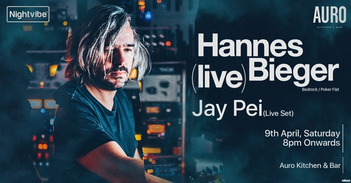 Nightvibe presents Hannes Bieger LIVE & Jay Pei LIVE
