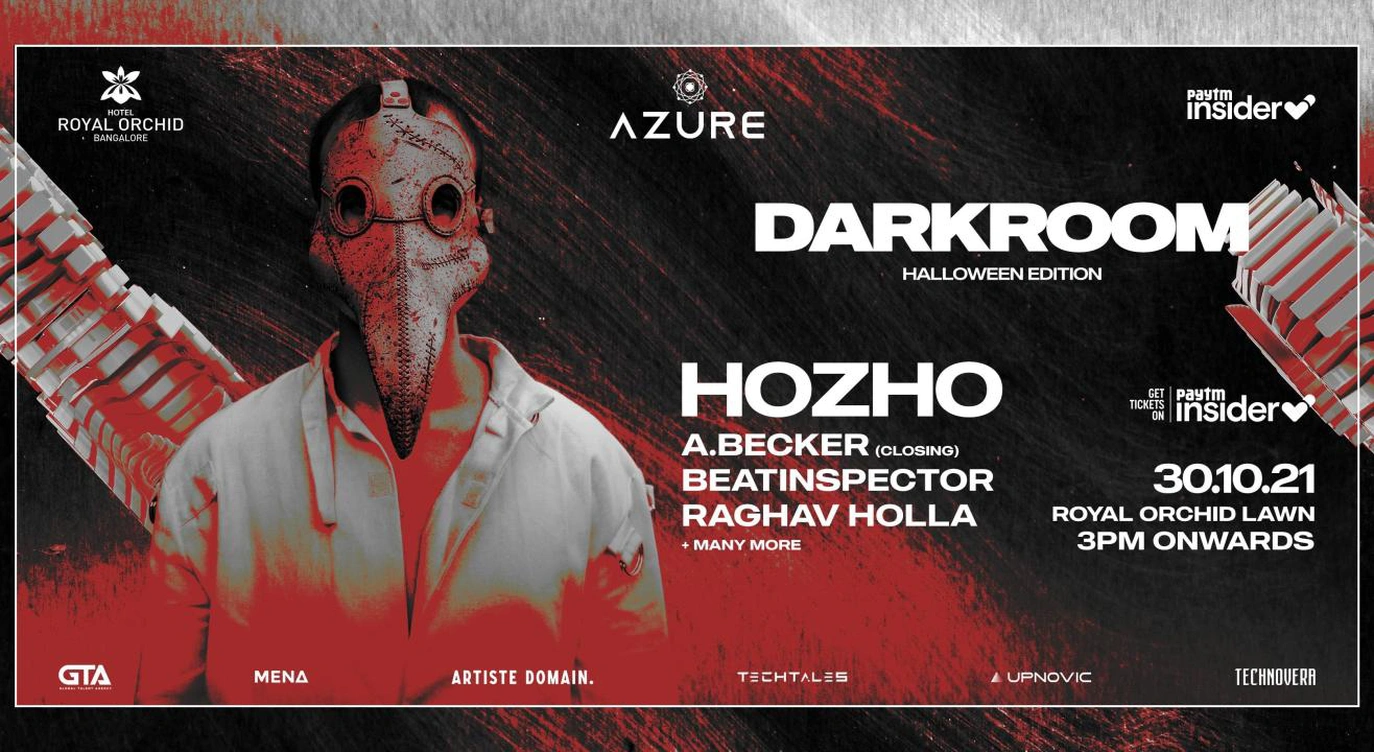 DARKROOM (Halloween Edition) featuring HOZHO at Royal Orchid Lawn