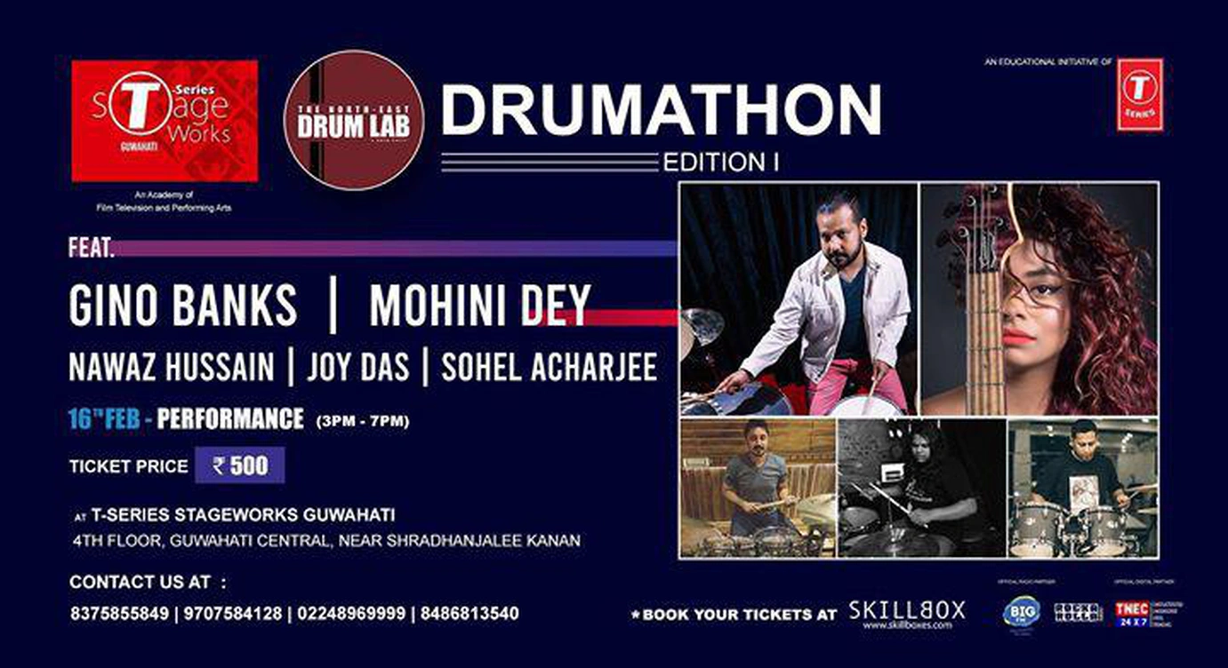 Drumathon Performance Feat. Gino Banks & Mohini Dey