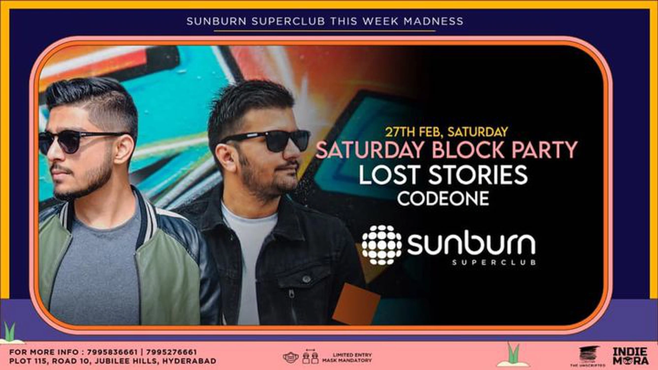 Saturday Block Party w/ Lost Stories