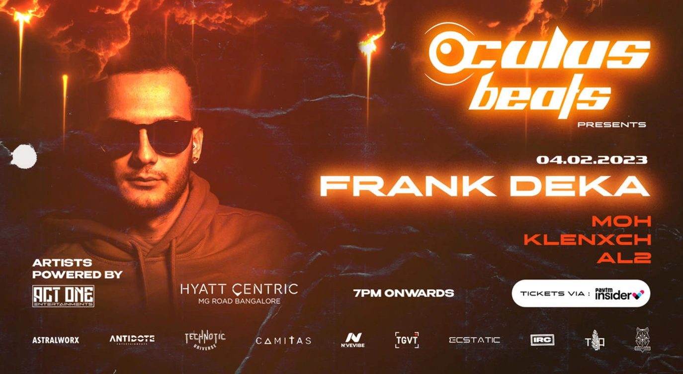 Oculus Beats presents Frank Deka 🇮🇹, MOH, Klenxch and AL2 (Powered by Act One)
