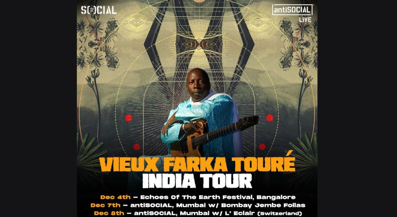 Vieux Farka Touré (India Tour) | antiSOCIAL Mumbai