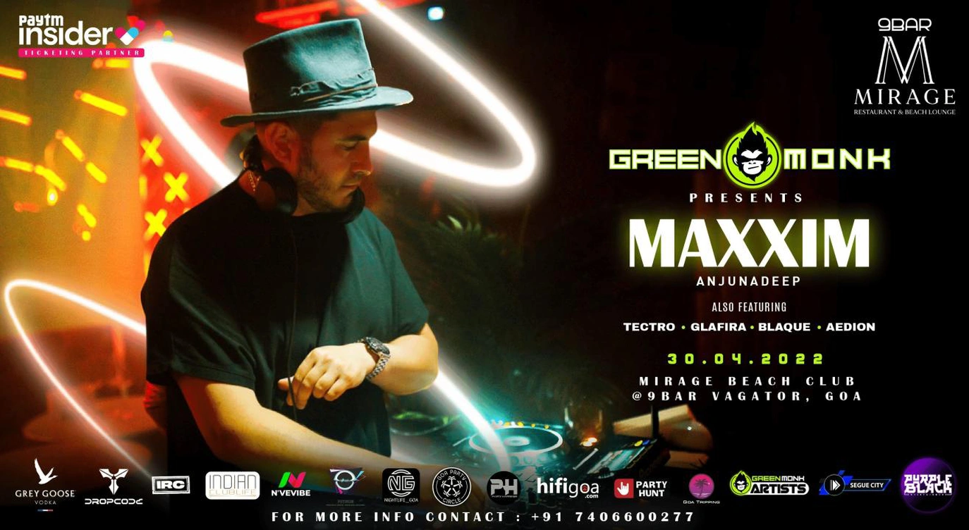 Green Monk Presents: MAXXIM (ANJUNADEEP)