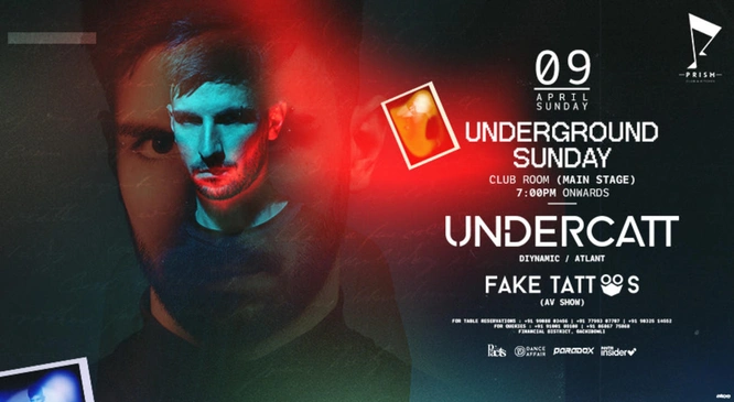 UNDERGROUND SUNDAY - W/ Undercatt + Fake Tattoos (AV Show)