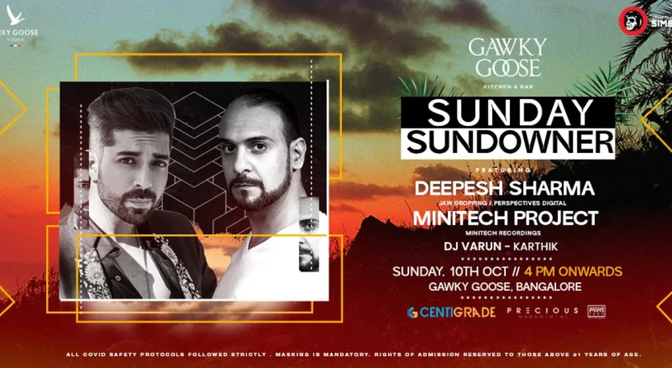 Sunday Sundowner ft. Deepesh Sharma + Minitech Project