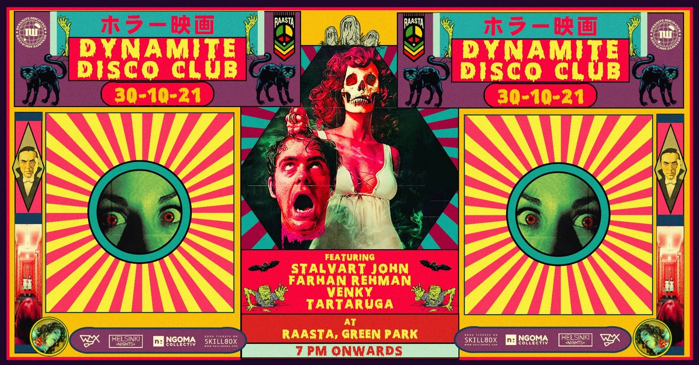 Dynamite Disco Club 031 - Halloween Edition Ft. Stalvart John, Farhan Rehman, Venky, Tartaruga