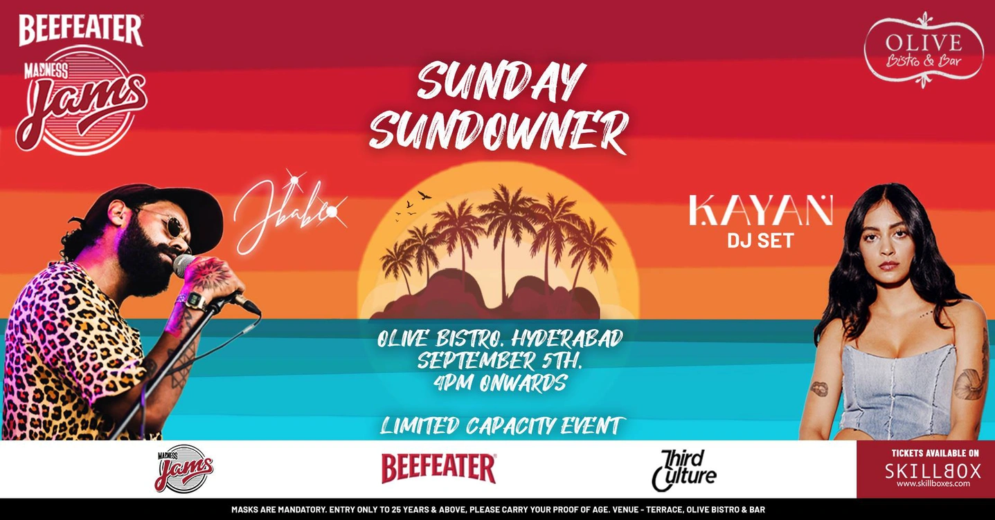 Madness Jams Sunday Sundowner feat. JBabe and Kayan | Hyderabad