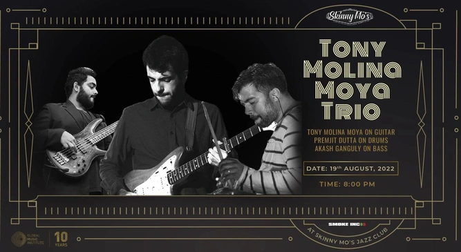 Tony Molina Moya Trio Live at Skinny Mo's Jazz Club