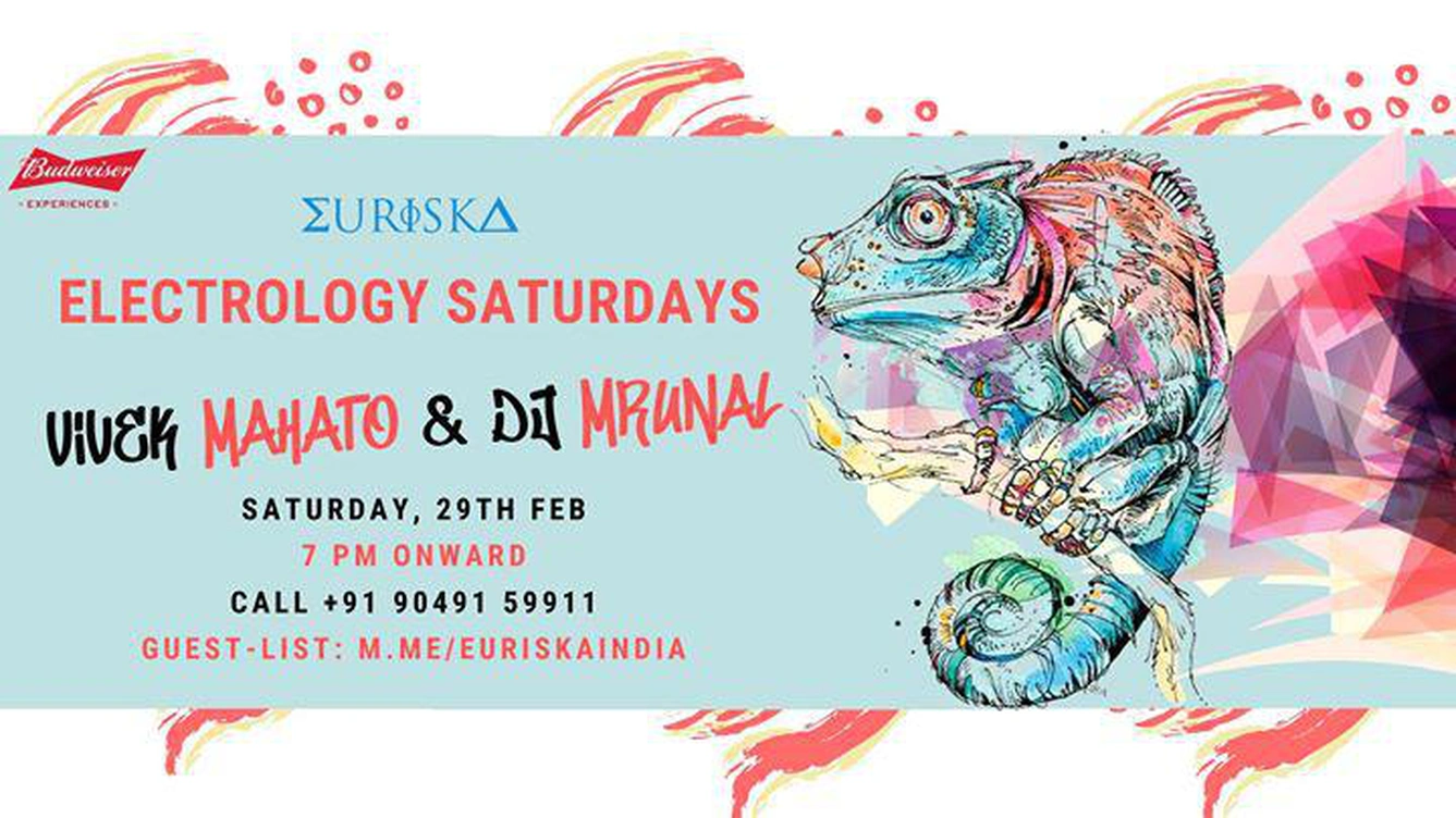 Electrology Saturdays feat. Vivek Mahato & DJ Mrunal