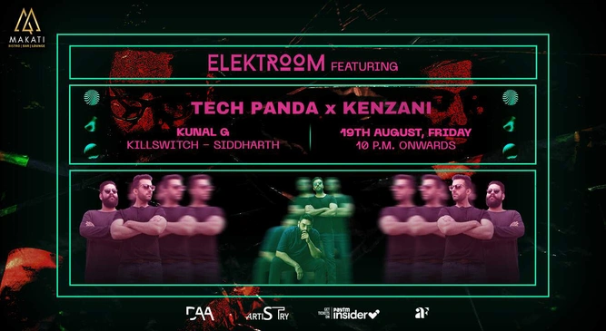 Elektroom featuring Tech Panda x Kenzani I Makati I Kolkata