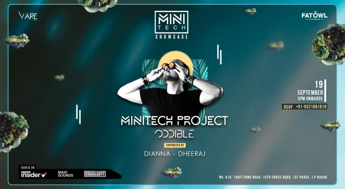 Minitech Showcase @ Fatowl, Bangalore