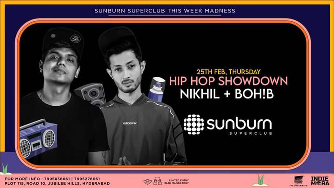 Thursday Hip Hop w/ Nikhil @ Sunburn Superclub