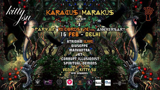 Karacus Marakus Teaser & Parvati Records 20 Yrs Anniversary