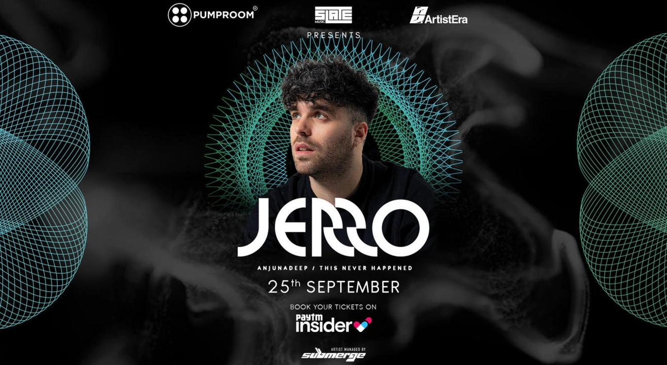 Jerro (Anjunadeep || This Never Happened) live in Bengaluru | Sept 25