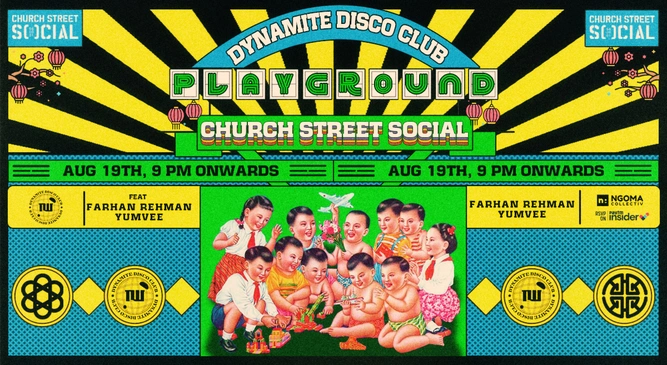Dynamite Disco Club Playground ft. Farhan Rehman, Yumvee | #ChurchStreetSocial