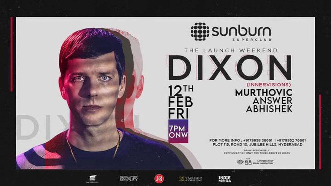 Sunburn Superclub launch w/ Dixon