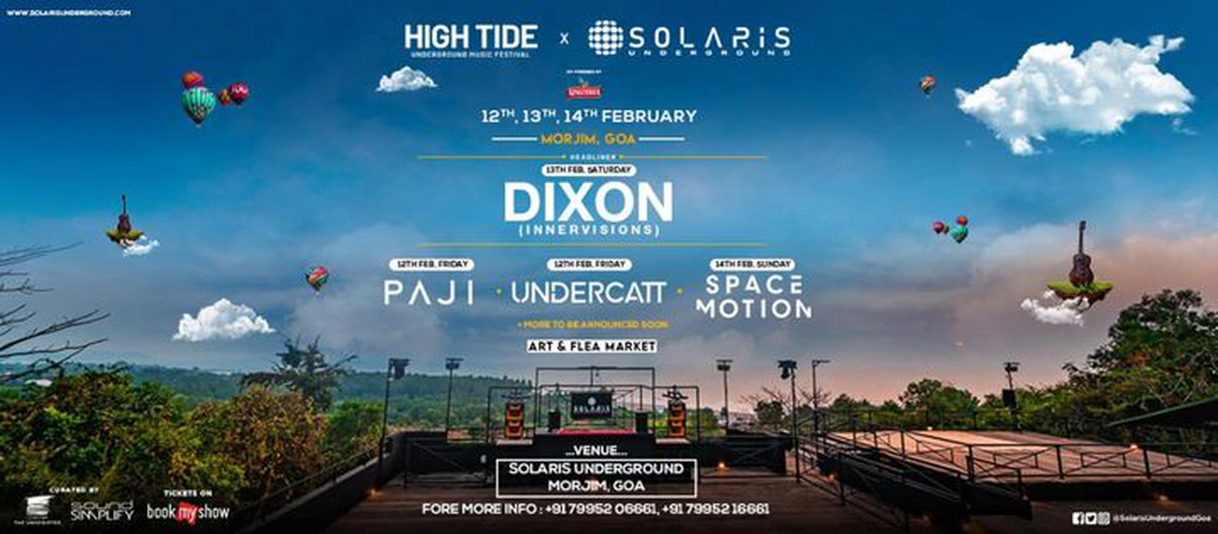 HIGHTIDE Music Festival × Solaris Underground