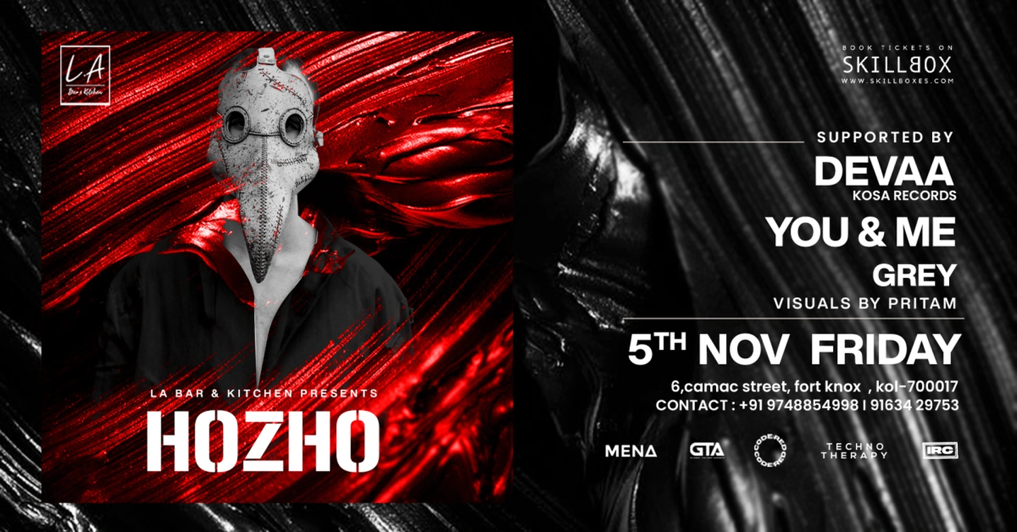 LA Bar and Kitchen Presents Hozho supported by Devaa