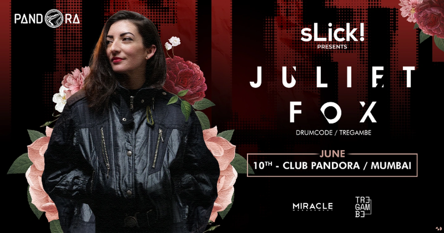 sLick! Present's : Juliet Fox (Drumcode)