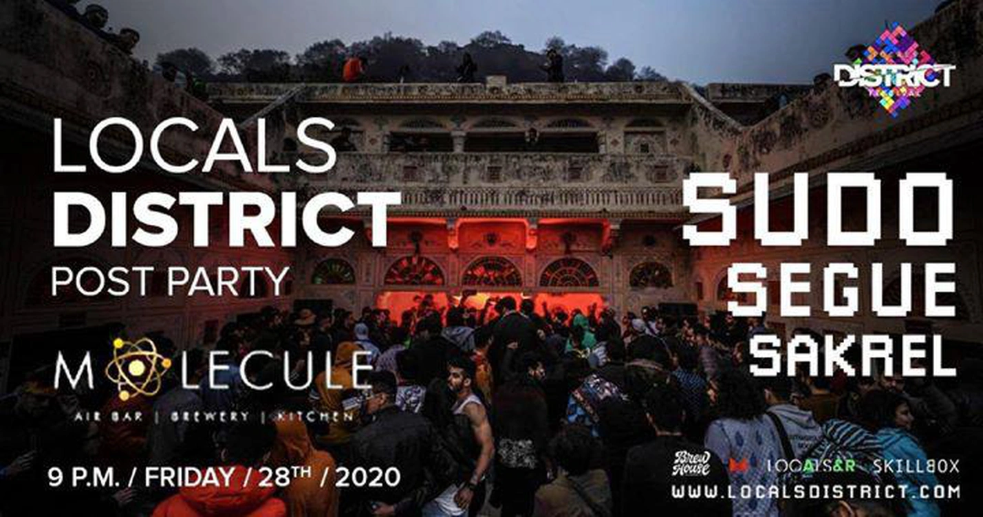 Locals District Post Party | SUDO Segue Sakrel
