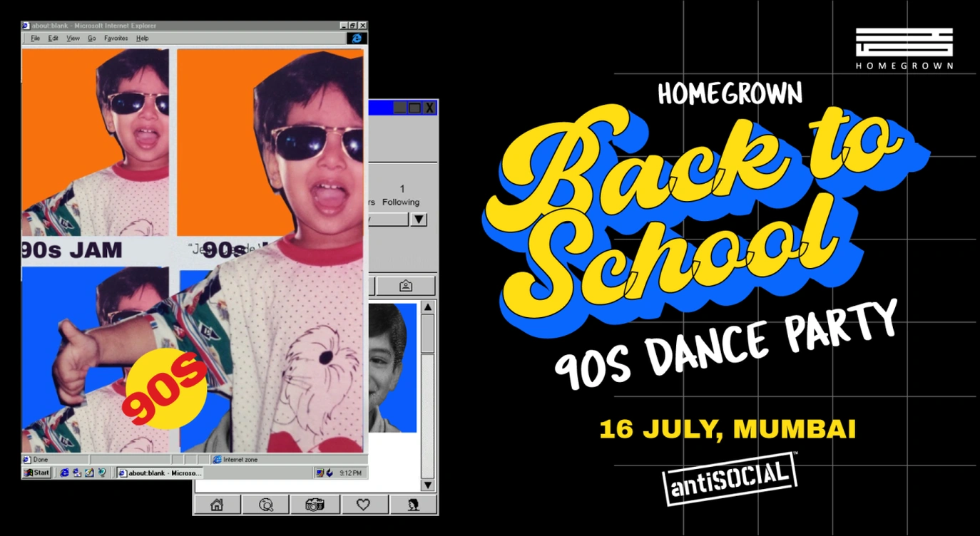 Homegrown Back To School 90s Dance Party