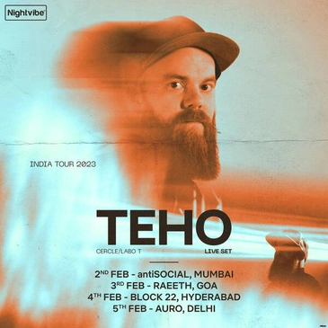 Nightvibe presents Teho LIVE Set (Cercle) & Bird at Auro