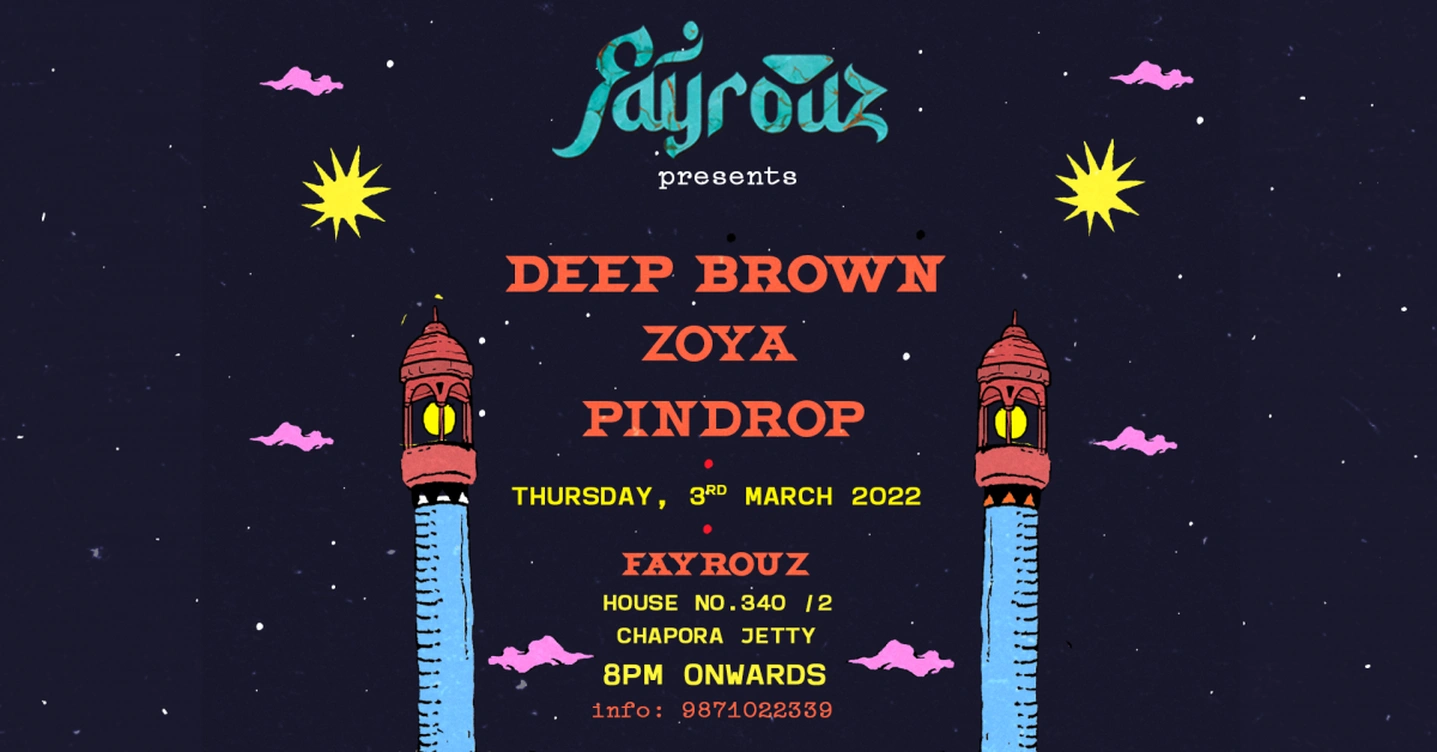Fayrouz presents Deep Brown, Zoya and Pindrop