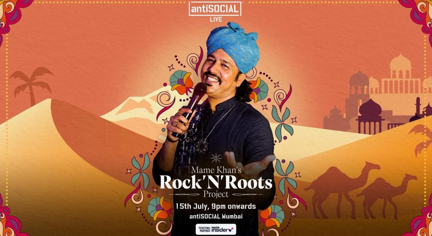 antiSOCIAL Live : Mame Khan's Rock'N'Roots Project Live | antiSOCIAL Mumbai