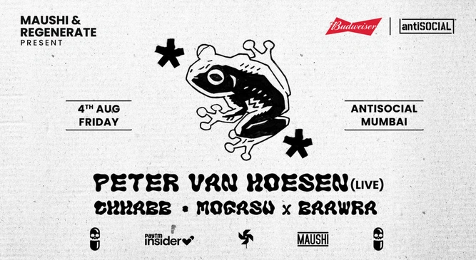 Maushi & Regenerate Present Peter Van Hoesen (Live)