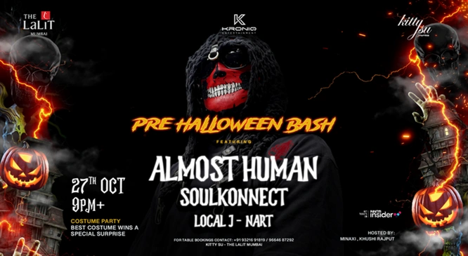 Kroniq Presents Pre Halloween Ft. Almost Human & SoulKonnect at Kitty Su