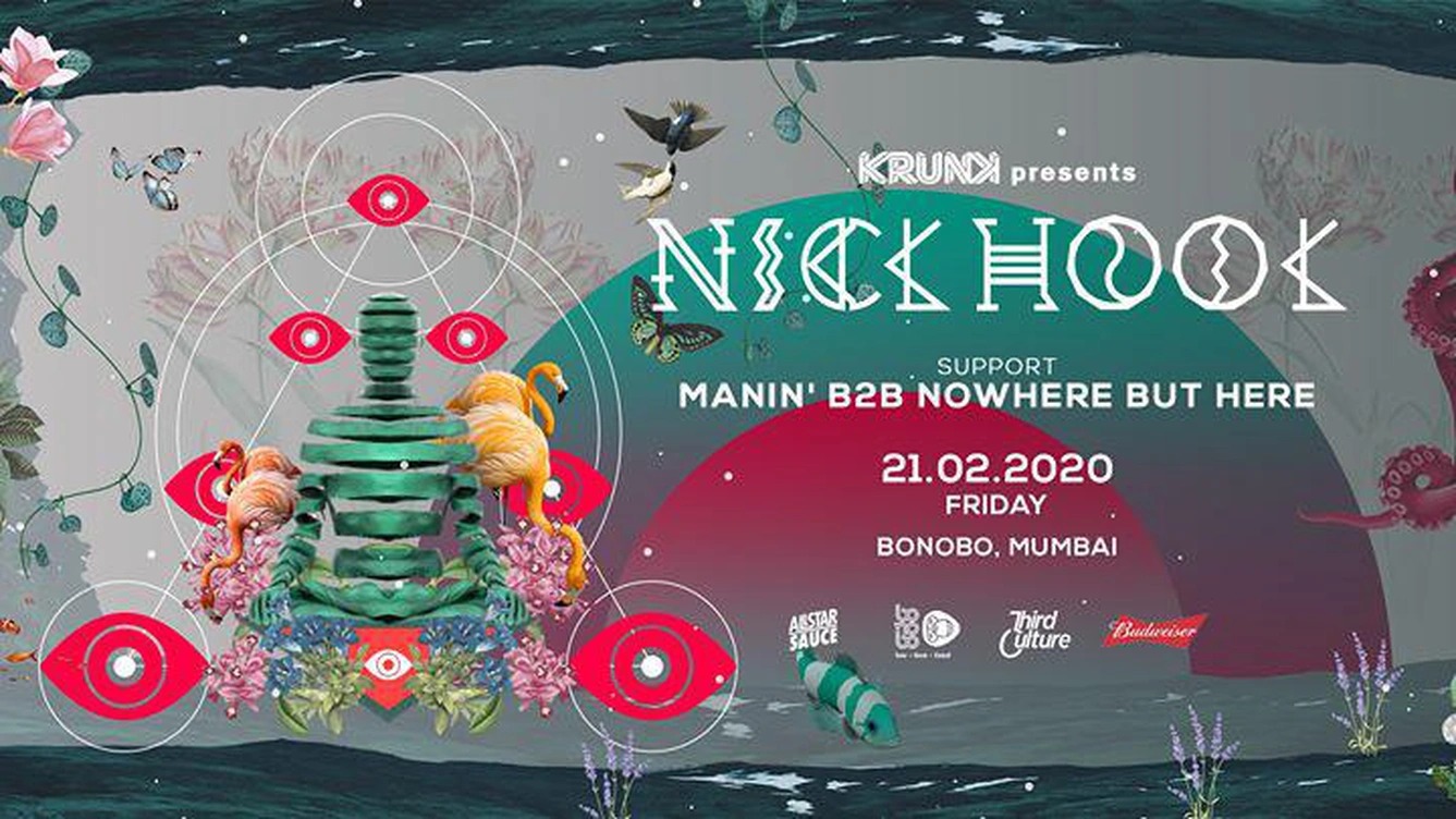 Krunk Presents: Nick Hook (NYC) & Manin' b2b Nowhere But Here