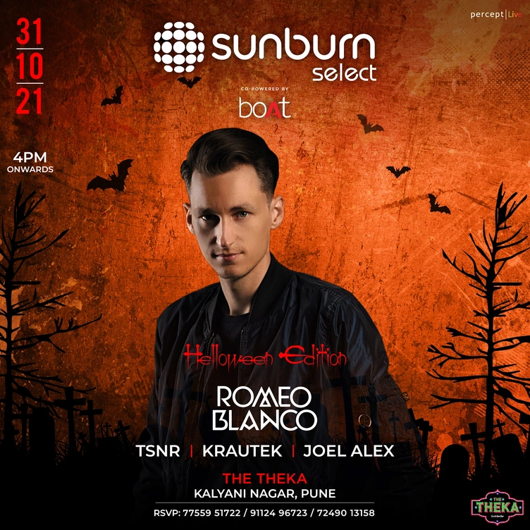 Sunburn Select with Romeo Blanco - Pune