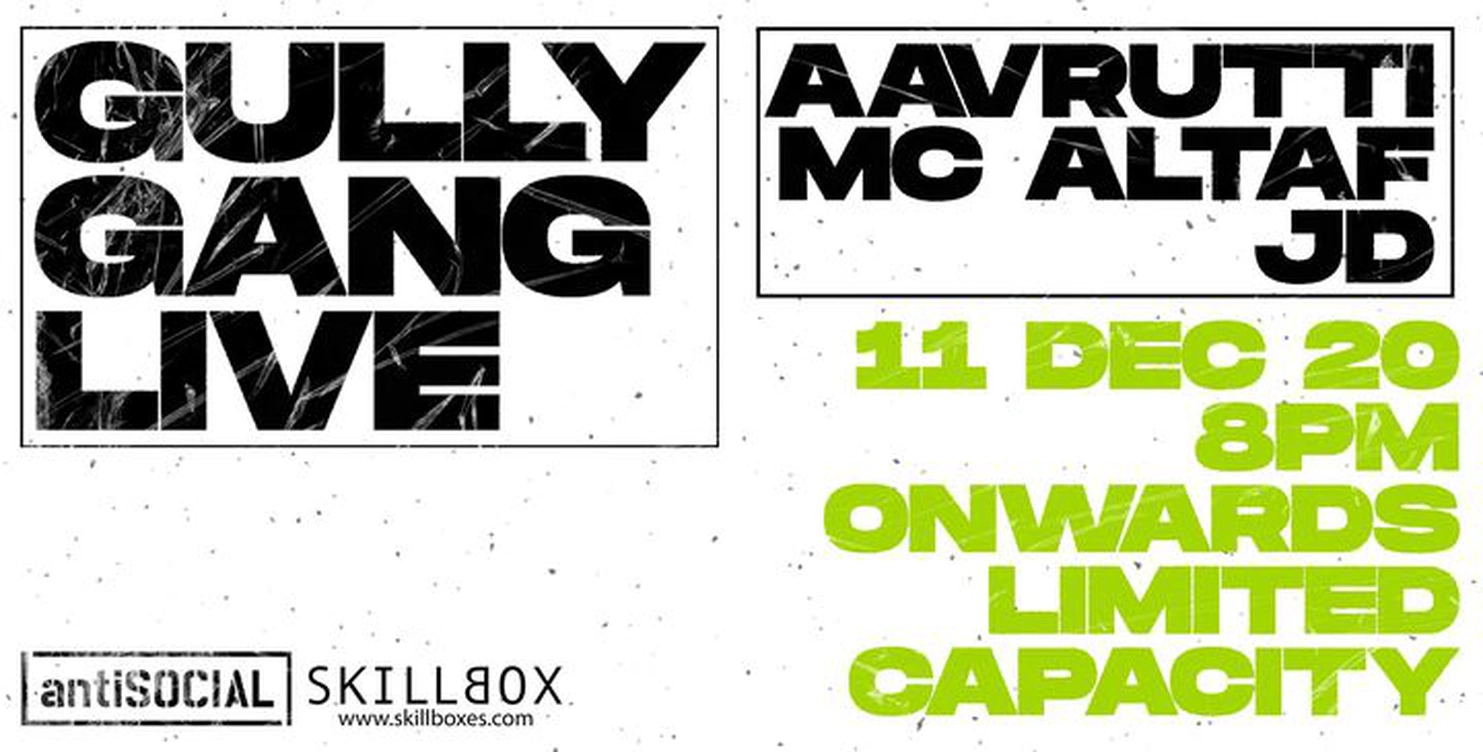 Gully Gang Live Feat. MC Altaf, Aavrutti (Naya Zamana Live), JD.| #antiSOCIAL