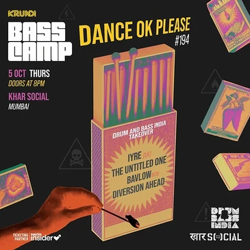 Bass Camp x Dance OK Please : DnB India Takeover @ Khar Social