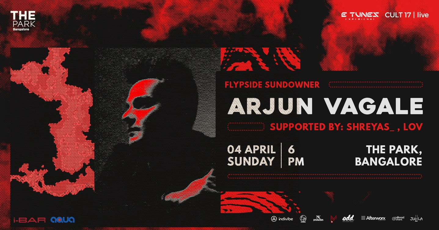 ARJUN VAGALE | AQUA | Bangalore | Flypside Sundowner | Limited Capacity