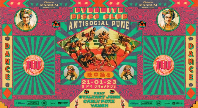 Dynamite Disco Club feat. Stalvart John + Carly Foxx + Vansh | antiSOCIAL Pune