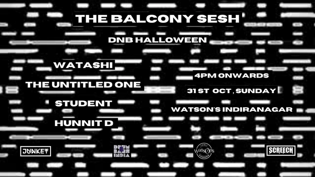 The Balcony Sesh w/ Watashi, The Untitled One, Student & Hunnit D