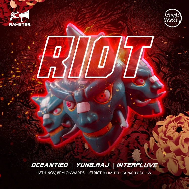 RIOT! ft Oceantied, Yung Raj, Interfluve