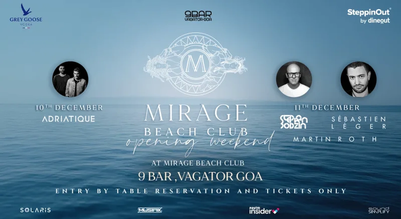 Mirage Beach Club - Opening Weekend
