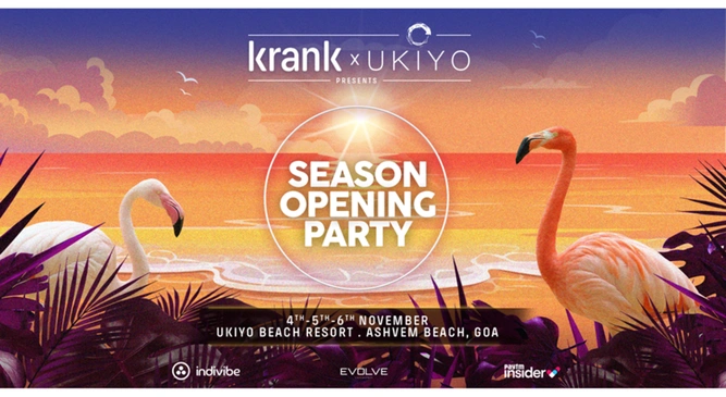 Krank Sessions x Ukiyo Season Opening Party | Nov 4/5/6