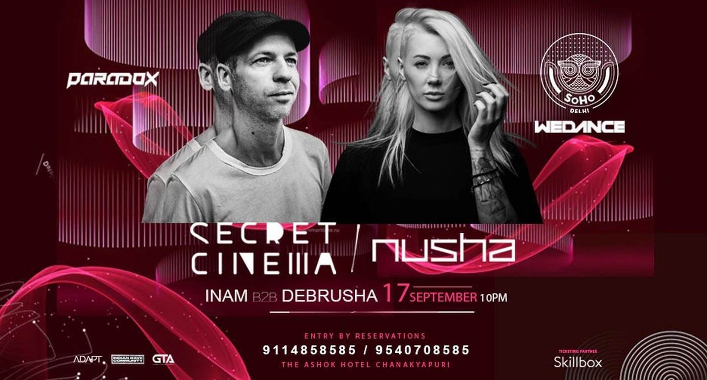 The Arena - Secret Cinema & Nusha Live In Delhi at Soho