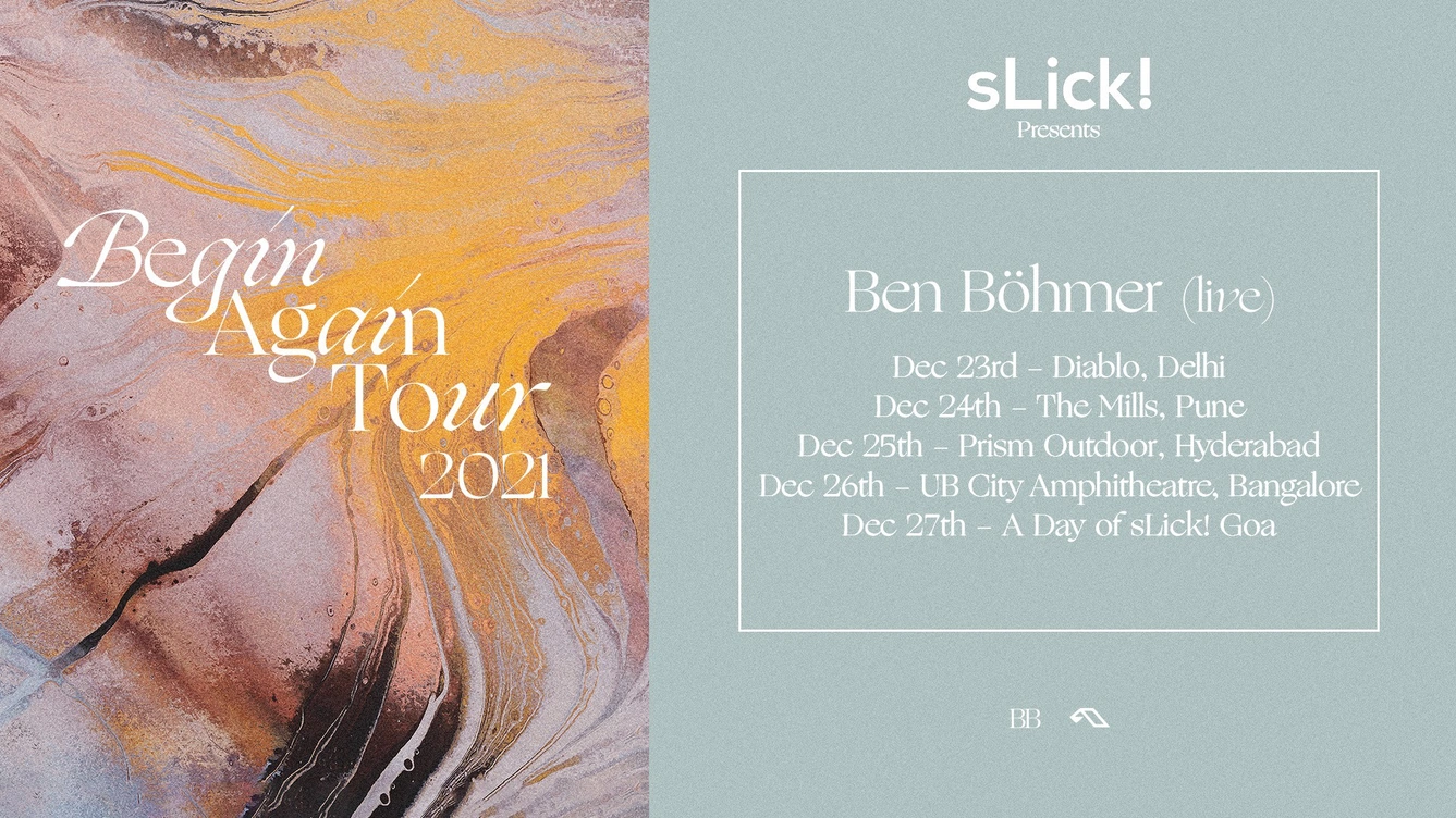 Ben Bohmer (Live) Begin Again Tour - Bangalore