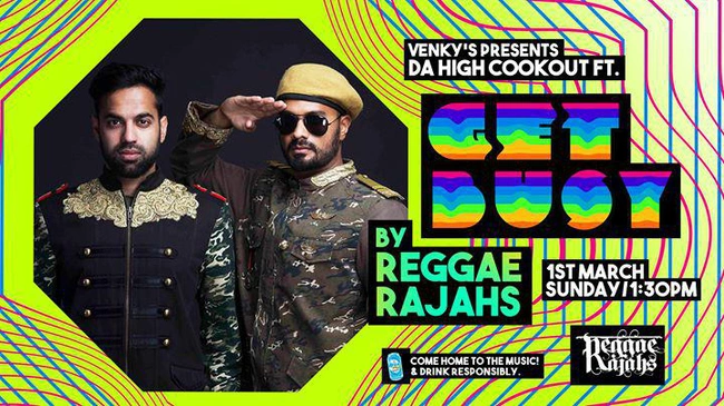 Venky's presents Da High Cookout feat. Reggae Rajahs